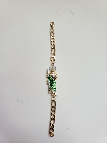 Pulsera san judas - tadeo, oro