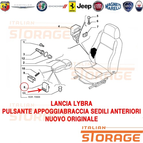 Lancia lybra pulsante - lancia,