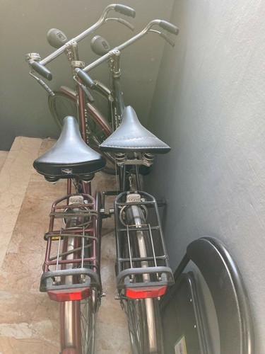 Coppia biciclette uomo - coppia, di