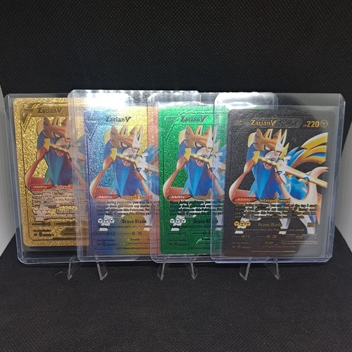 Zacian foil fan art - x(4), v