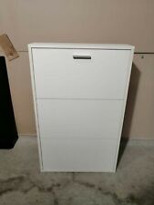 Scarpiera legno bianca