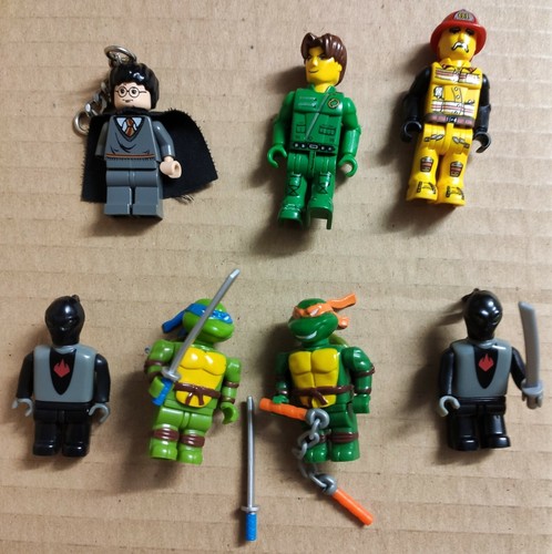 Lego varie action figure - lego, 3d
