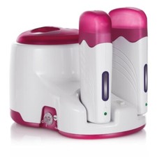 Scaldacera depilatoria combinato barattolo + 2 cartucce roll-on Xanitalia