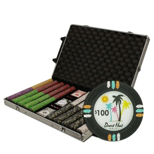 Set 1000 fiches desert heat - desert,