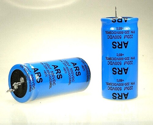 Condensatore singolo blu