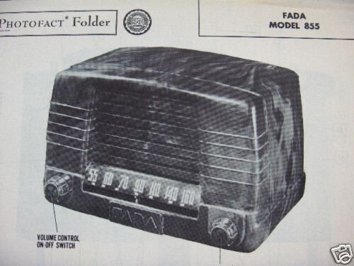 Fada 855 radio fotofatto - 855,