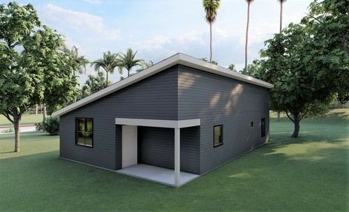 Modern single family residence - family,