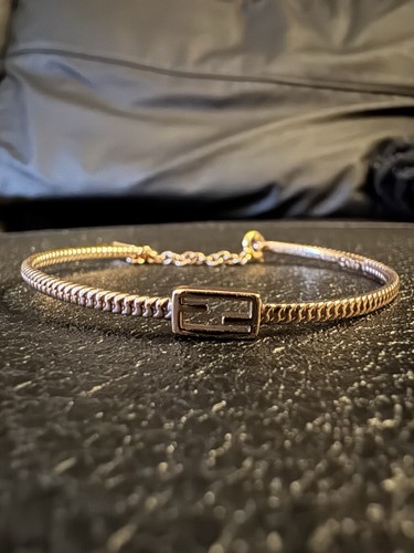 Bracciale charm oro fendi - charm,
