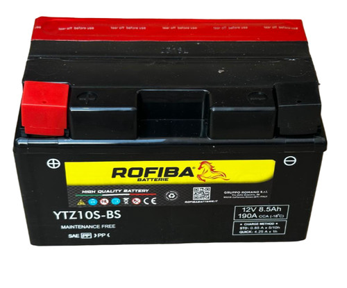 Batteria moto rofiba - moto, ytz10s-bs
