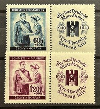 Set 2 francobolli BuM 1940