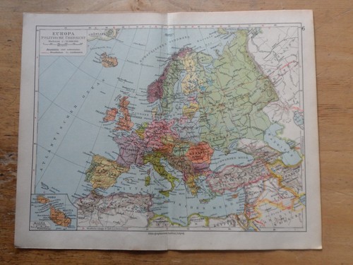Orig litografia mappa - litografia,
