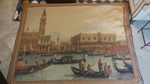 Grande arazzo tessuto venezia - tessuto,