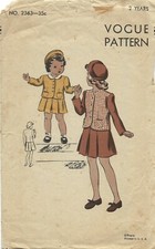 Vogue 2363 Toddler Suit -