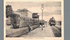 Macerata Porto Recanati Stazione Ferroviaria F. piccolo non spedita
