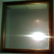 SPECCHIO E CORNICE VINTAGE - ANNI 80 - BUONE CONDIZIONI - 48 X 48 cm - RARO