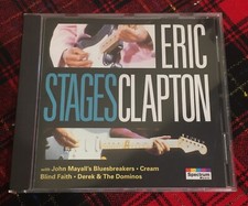 Stages CD Eric Clapton Live John Mayall Cream Blind Faith Spectrum 5500282 1993 