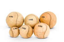 Palla medica in pelle - solida