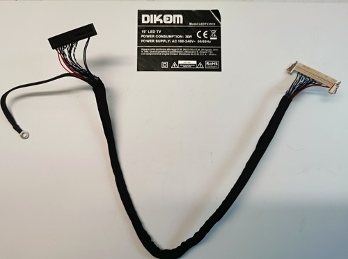 Cavo flat monitor - monitor, dikom