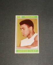Figurina Cassius Clay, campioni dello sport 1967/68, perfetta versione VALIDA