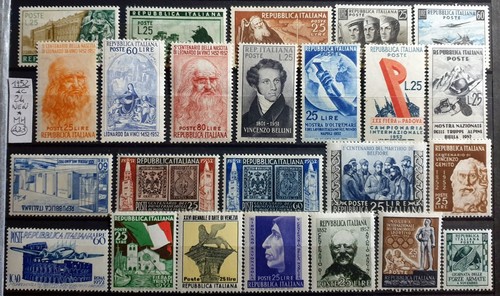 Italy repubblica 1952 annata - italy,
