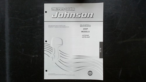 Johnson 25hp 2002 parts - johnson,