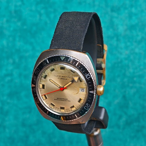 Isco diver vintage watch reloj - isco,