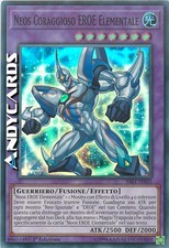 NEOS CORAGGIOSO EROE ELEMENTALE (Elemental Hero Brave) Super R SAST IT035 • 1Ed