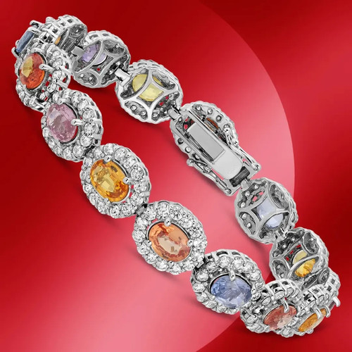 Bracciale tennis naturale - bracciale,
