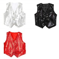 Gilet pagliaccio paillettes