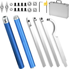 25 Pezzi Scalpelli per Legno Professionale, Sgorbie per Tornio Legno, Utensili T