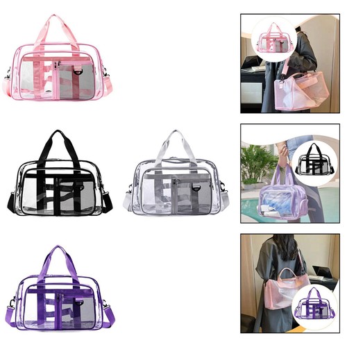 Borsa tote pvc trasparente - tote, in