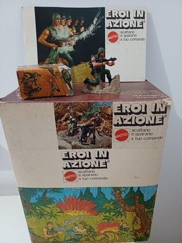 Eroi azione mattel box - eroi,