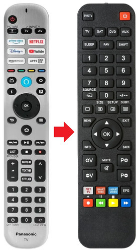 Telecomando adatto per