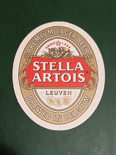 Sottobicchiere birra stella - sottobicchiere,