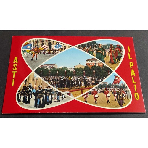 Cartolina asti il palio - -,