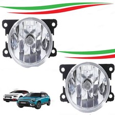 COPPIA FENDINEBBIA ANTERIORE FARETTI FARI DX SX CITROEN C3 DAL 2009 E C3 PICASSO