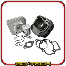 GRUPPO TERMICO CILINDRO 70cc SCOOTER PIAGGIO ARIA 47mm PISTONE TESTA GUARNIZIONI