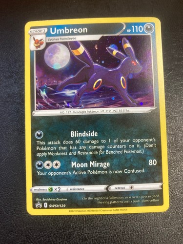 Umbreon swsh129 holo - swsh129, promo