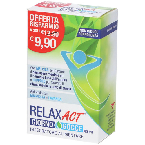 Gocce relax act giorno 40ml - gocce,