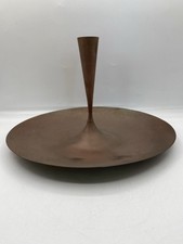 Vaso Monofiore Midcentury In Bronzo