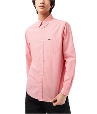 Lacoste Camicia Uomo Gingham