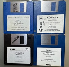 Lotto floppy disk per Korg