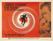 Vertigo -Poster C— Poster film retrò, tela classica