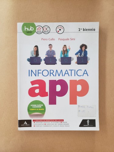 Libro informatica app - libro, 1°