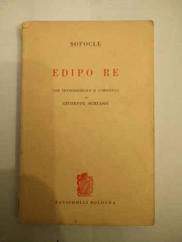 Schiassi sofocle edipo ed - sofocle,