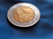 MONETA 500 LIRE BIMETALLICA