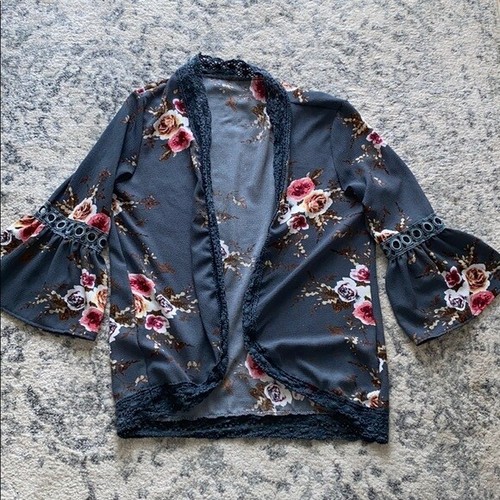 Elegante kimono scrollata - elegante, di