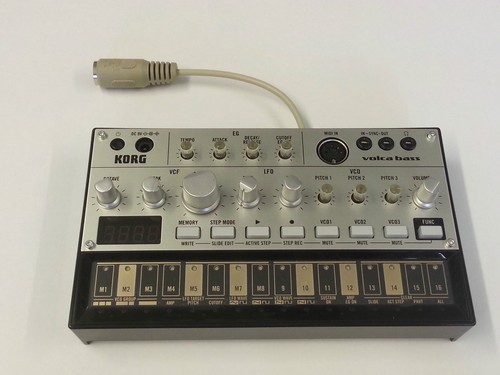 Korg volca bass scheda - korg,