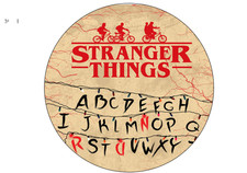 Stranger things cake - stranger, topper