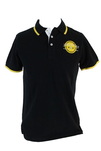 Polo juventus nero uomo - uomo, con